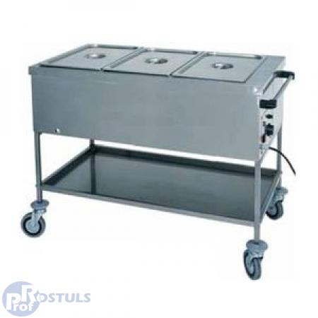 Thermal double boiler trolley Forcar CT 1760