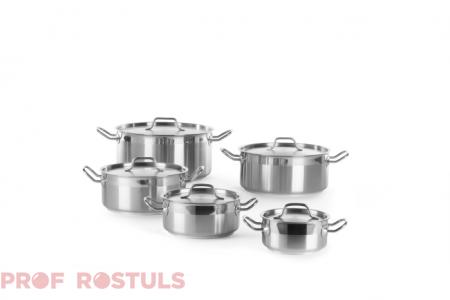 Stew pan low - with lid 4.8l