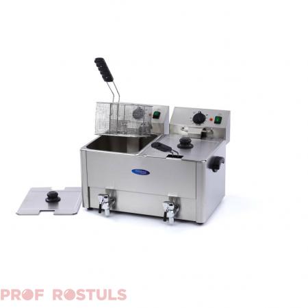 Electric Fryer 2 x 8L with Faucet