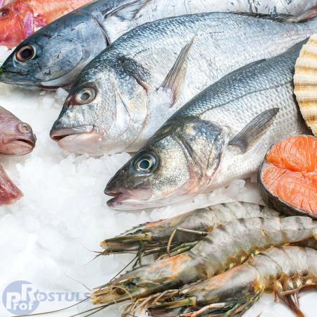 Заморозка рыбы и морепродуктов